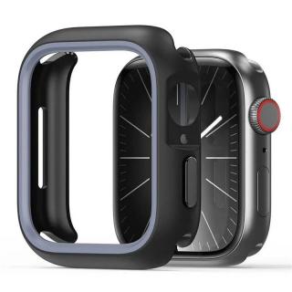 Puzdro na hodinky APPLE WATCH Series 7/8/9 41mm čiernosivé DUX DUCIS BAMO (Ochranné puzdro pevné pre Apple Watch Series 7/8/9 41mm)