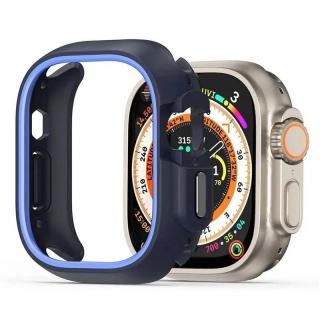 Puzdro na hodinky APPLE WATCH Series ULTRA/ULTRA 2 49mm modré DUX DUCIS BAMO (Ochranné puzdro Hard PC pre Apple Watch Series ULTRA/ULTRA 2 49mm)