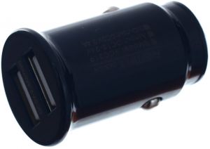 REMAX RCC219 (Autonabíjačka na 2 usb vstupy - čierna)