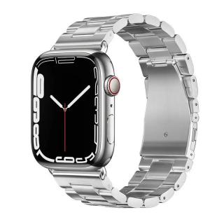 Remienok na hodinky APPLE WATCH 38/40/41mm strieborný HOCO WA10 (Remienok HOCO WA10 Grand metal pre Apple Watch veľkosť 38/40/41mm)