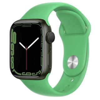 Remienok na hodinky APPLE WATCH 38/40/41mm zelený HOCO WA01 (Remienok silikónový HOCO WA01 pre Apple Watch veľkosť 38/40/41mm)