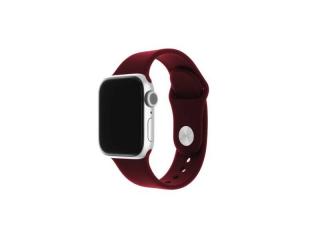 Remienok na hodinky APPLE WATCH 42/44/45/49mm cherry HOCO WA01 (Remienok silikónový HOCO WA01 pre Apple Watch veľkosť 42/44/45/49mm)