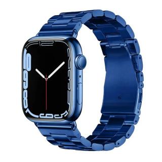 Remienok na hodinky APPLE WATCH 42/44/45/49mm modrý HOCO WA10 (Remienok HOCO WA10 Grand metal pre Apple Watch veľkosť 42/44/45/49mm)