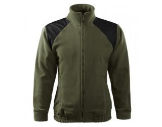 mikina-fleece-unisex-hi-q-military, Veľkosť XL