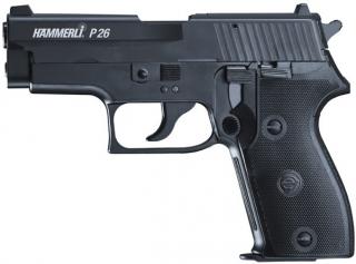 Plynová pištoľ Hämmerli P26 čierna, kal. 9mm PA