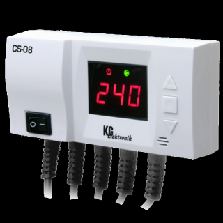 CS-08 kotol + zásobník (Termostat určený na ovládanie čerpadla)