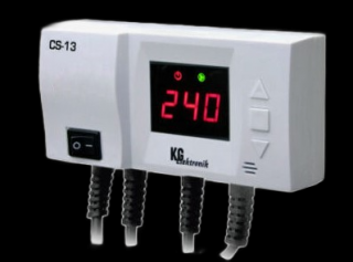CS-13 ovládanie 3 cestného ventilu (Termostat určený na)