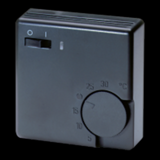 Termostat EBERLE RTR-E 3636 24V (RTR-E 3636 čierny)