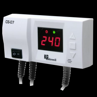 Termostat na ovládanie čerpadla KGE CS-07 (Spínanie čerpadla)