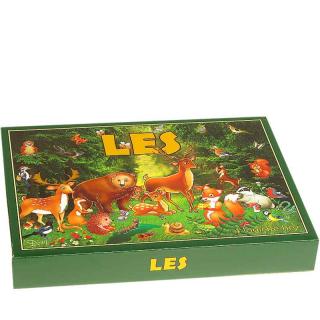 4 Logické hry Les (Spoločenské hry pre deti aj dospelých)