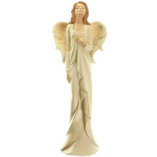 Anjel 27cm (Soška Anjel strážny s krídlami pre deti No.6101)