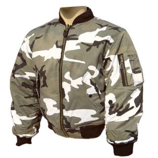 bomber bunda miltec US MA1 urban (zimná BOMBERA - camouflage metro z army shopu nitra tifantex)