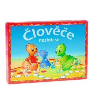 Človeče nehnevaj sa Veľké 45x32cm (Zábavná spoločenská hra pre 2 až 4 osoby)