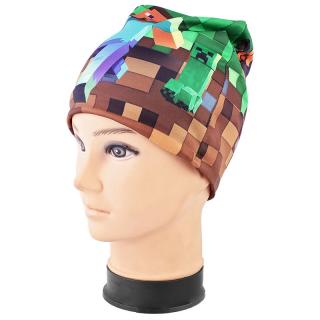 Detská čiapka Minecraft (Detské čiapky na zimu minecraft)