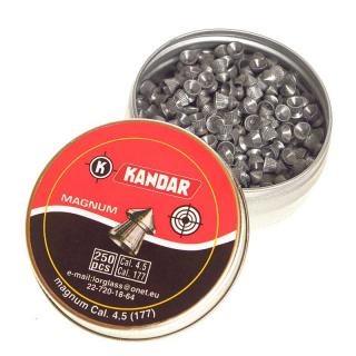 Diabolky Kandar 4,5mm 250ks (Diabolky do vzduchovky | dobrá cena)
