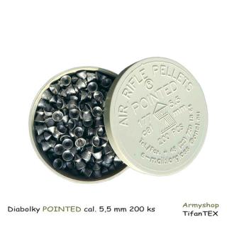 Diabolky POINTED cal. 5,5 mm (balenie 200 ks)