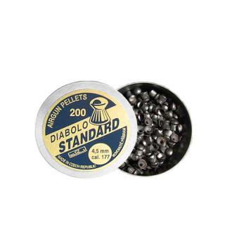 Diabolky STANDARD 4,5 mm 200ks (strelivo do vzduchoviek)