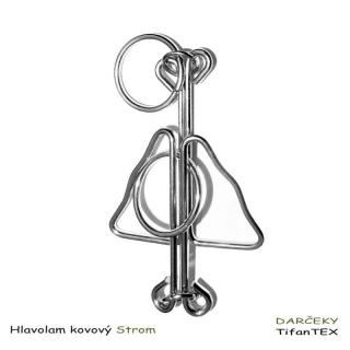 Hlavolam kovový Strom (drôtený kovový hlavolam pre deti i dospelých)