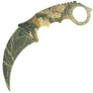 Karambit maskáčový 3D Realtree (karambit nôž s puzdrom)