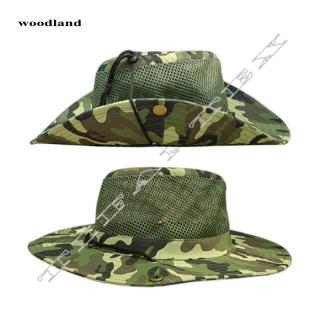 Klobúk maskáčový SAVANA woodland (klobúk na leto so sieťkou)