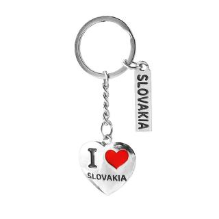 Kľúčenka Slovakia Srdiečka (Prívesok na kľúče Slovakia)