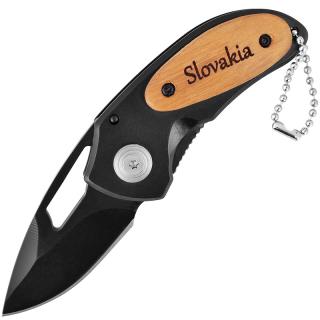 Kľúčenka Slovakia Vreckový nožík (Vreckový nožík v podobe kľúčenky)