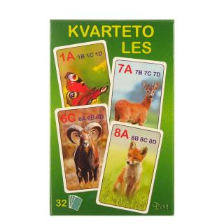 Kvarteto karty Les (Kvarteto pre deti)