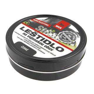 Leštidlo na vojenskú obuv SIGAL čierne 100g (Leštidlo na turistickú obuv, pracovnú obuv, vojenskú obuv)