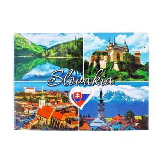 Magnetka Slovakia 9x6cm (Slovenský suvenír)