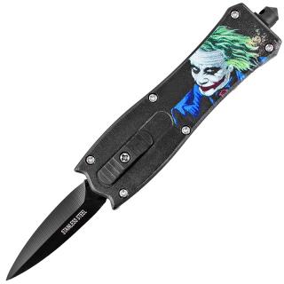 Malý vyskakovací nôž Joker (Vyskakovací nožík s potlačou Jokera)