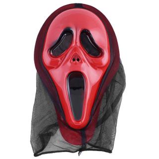 Maska Vreskot červená (Halloween masky Vreskot)