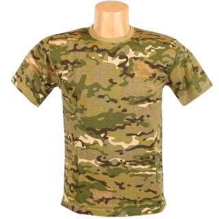 Maskáčové detské tričko Operation Camo MFH (Max Fuchs Tričká pre deti 140g/m2)