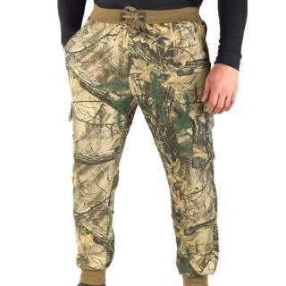 Maskáčové tepláky Loshan 3D-6 Realtree zateplené (Pánske maskáčové tepláky do zimy 9101-3D-6)