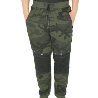 Maskáčové tepláky zateplené TA627 woodland (Pánske tepláky na zimu)