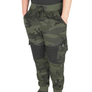 Maskáčové tepláky zateplené TA628 woodland (Pánske tepláky na zimu)