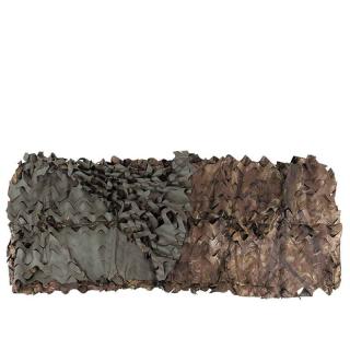 Maskovacia sieť mfh 2x3m Obojstranná Hunter Brown OD Green (Maskovacie siete na altánky, terasy a balkóny)