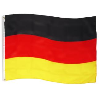 Nemecká vlajka veľká 150x90cm (Vlajka Nemecka materiál polyester)