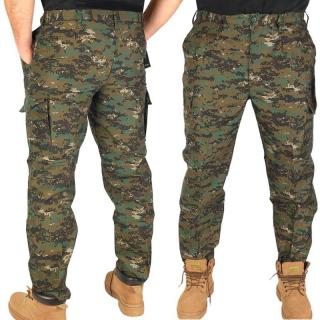 Nohavice BDU Digital Woodland Ripstop ( Digital woodland Ripstop BDU)