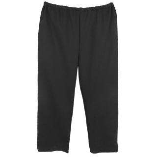 Pánske tepláky 9XL nadmerná veľkosť čierne TFT (Kvalitné tepláky nadmerné veľkosti 7 - 9 XL)