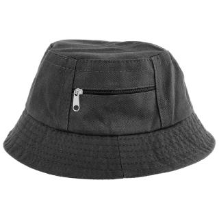 Pánsky klobúk na leto čierny (Klobúk typu bucket)