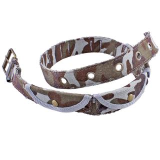 Plátený opasok s kapsičkami (Maskáčový opasok)
