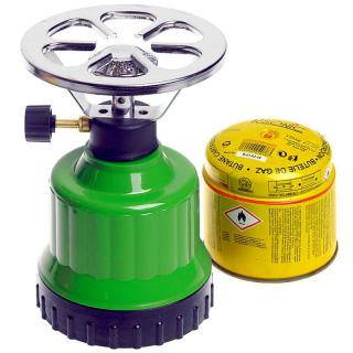 Plynový varič prenosný kemping + kartuša (kempingový varič s kartušou zn.Rsonic)