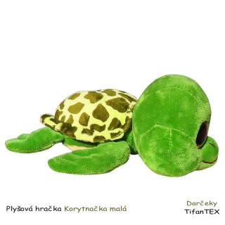 Plyšová korytnačka malá ležiaca 27cm