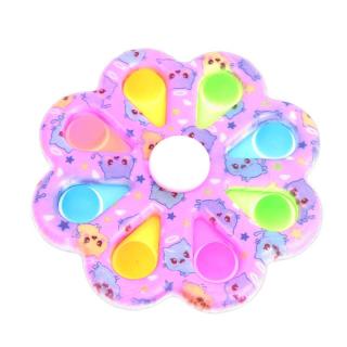 Pop it sk fialový (Pop it hračka pre deti fidget spinner)