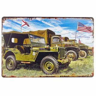 Retro tabula US Army 30x20 (Retro ceduľa na stenu)