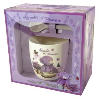 Šálka Lavender (Šálka s lyžičkou)