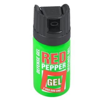 Slzák, Kaser Red Pepper Gel 40ml (Slzák gél, paprikový, na sebaobranu.)