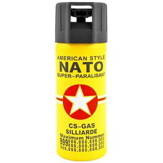Slzný Sprej NATO yellow 60ml (Najsilnejší slzný sprej na sebaobranu)