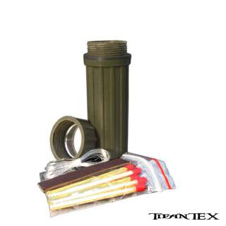 Survival Box mini puzdro na zápalky (malé vodotesné puzdro)