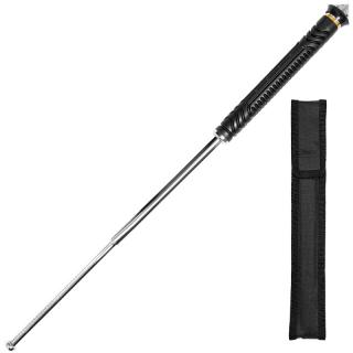 Teleskopický obušok s hrotom TFT 26“ chróm (Nekalený obušok v chrómovej farbe)